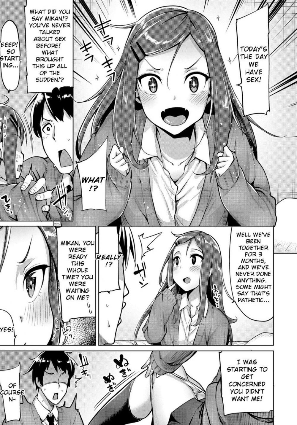 Hentai Manga Comic-Mikan-chan's First Time-Read-3